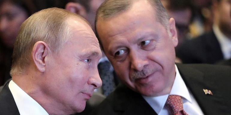 Путин с ключово позвъняване до Ердоган, какво се разбраха